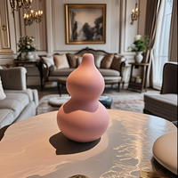 Squishy Gourd Stress Relief Toy – Soft Silicone & Mochi Texture for Anxiety, Focus & Fun (Perfect for Office, School, Gifts & Pranks)