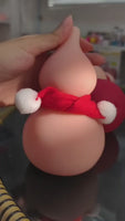 Squishy Gourd Stress Relief Toy – Soft Silicone & Mochi Texture for Anxiety, Focus & Fun (Perfect for Office, School, Gifts & Pranks)