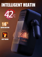 Manual Play Phone Holder Interactive Auto Male Stroker Masturbator Heating