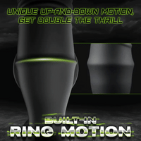 Murphy-APP/Controller & 9-Telescopic / Vibration & Penis Ring Locking Prostate Massager