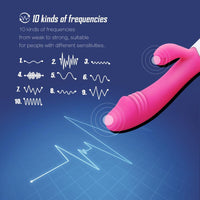 10 Speed Women G-spot Waterproof Vibrator